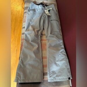 Women’s medium Roxy gray ski/snowboard snow pants